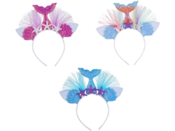 3 Piezas De Diademas Para Niñas, Diadema De Sirena, Accesorios Para El Cabello, Tocados