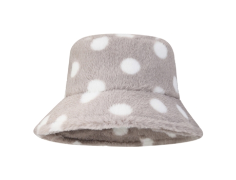 Sombrero JEIIBRZUI Cálido Para De Pescador Olas Lindas Lunares Gris