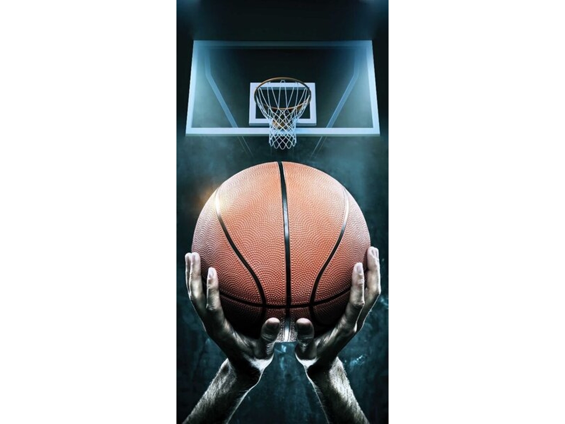 Toalla De Playa Baloncesto, 70 X 140 Cm