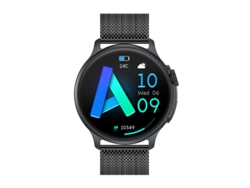 Smartwatch YIZHOOD TE448 1.43'' HD Pantalla Amoled Más de 100 Modos Deportivos Ip68 Resistente al Agua Negro