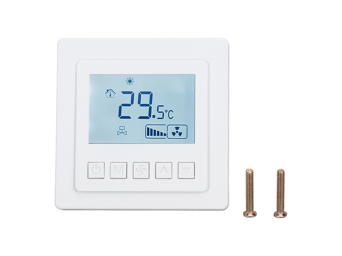 Termostato Lcd Grande Para Aire Acondicionado Con Control De Temperatura De 5 A 35 ℃ ±1 ℃ Para El Hogar Y Restaurantes.