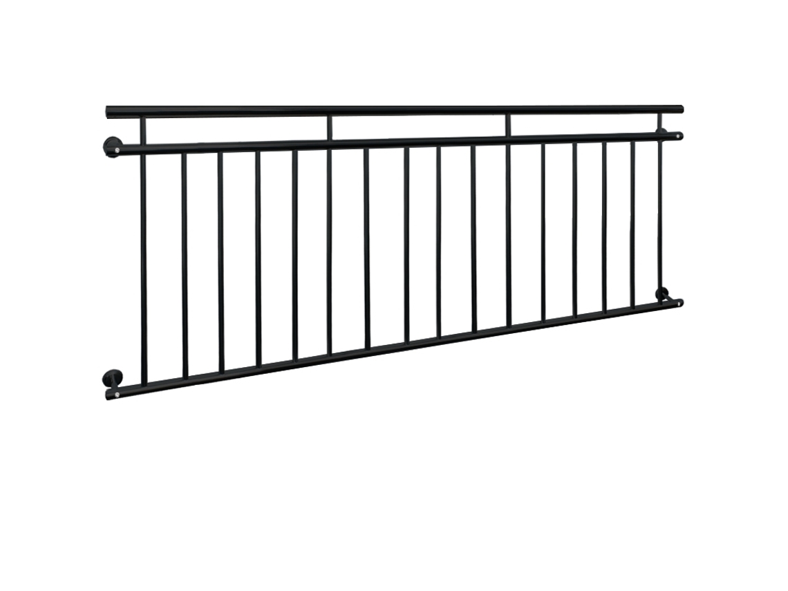 Balcón Francés ECD 225 x 90cm Balustrada Rejilla para Ventana Terraza Barras