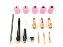 Accesorios Consumibles Para Antorcha Tig, Serie Wp-17/18/26, Juego De 18 Piezas, Boquilla De Gas.
