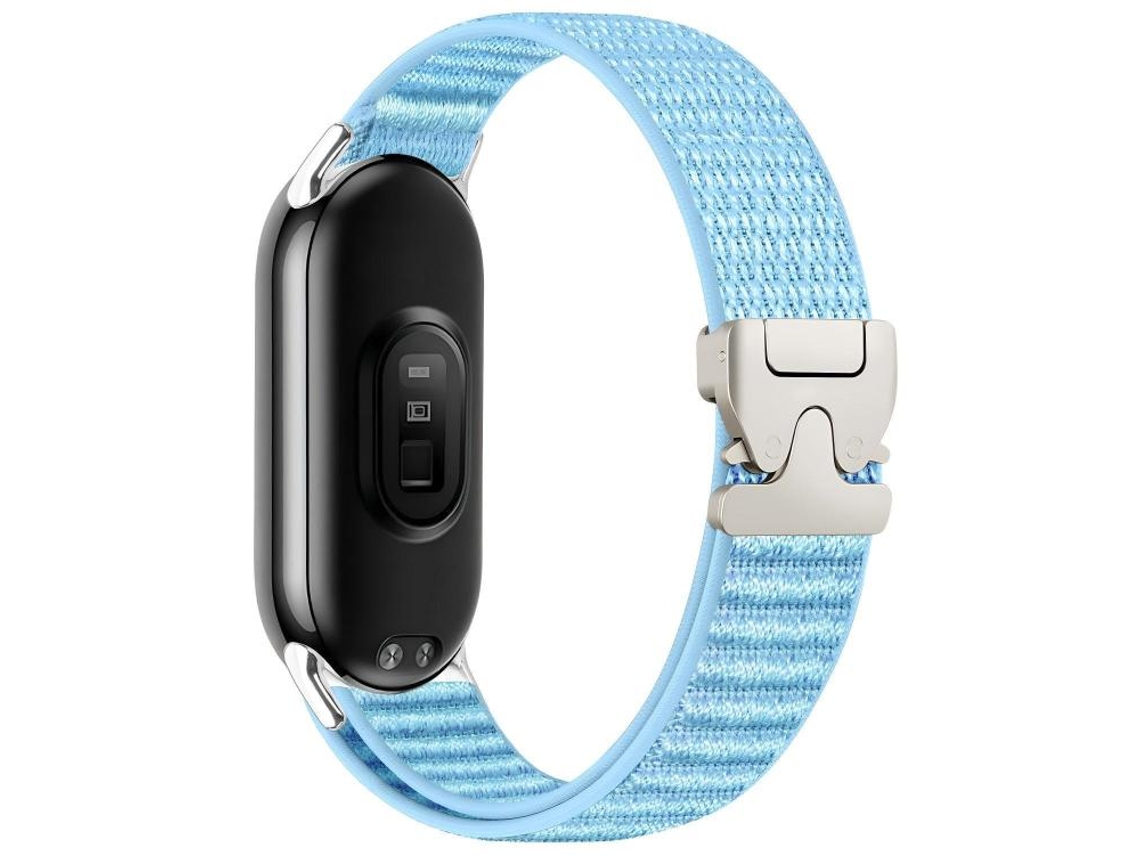 Correa para Xiaomi Smart Band 10/9/8 - Nylon trenzado - Diseño de montaña - Hebilla de paracaídas