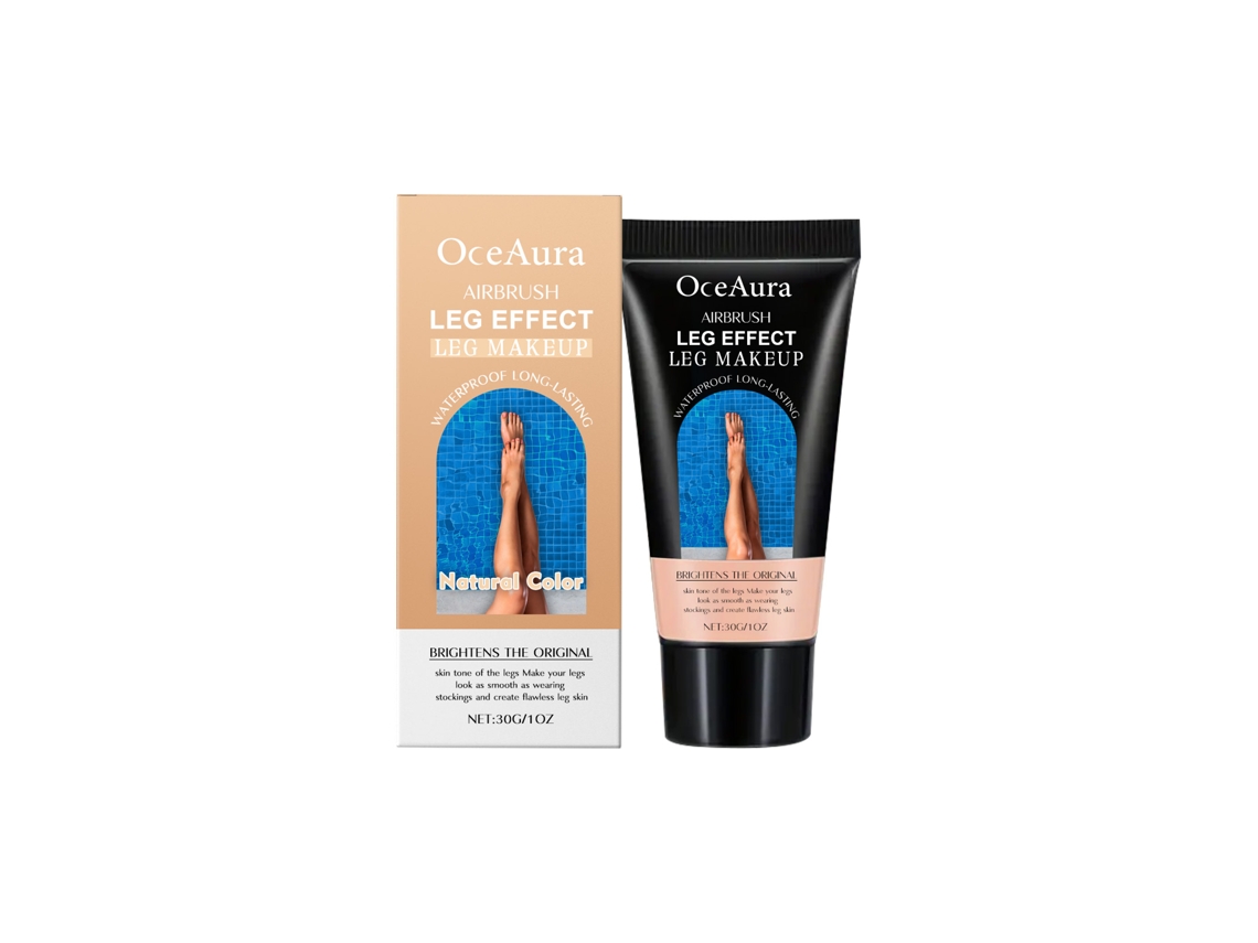 Base bronceadora de color natural para piernas