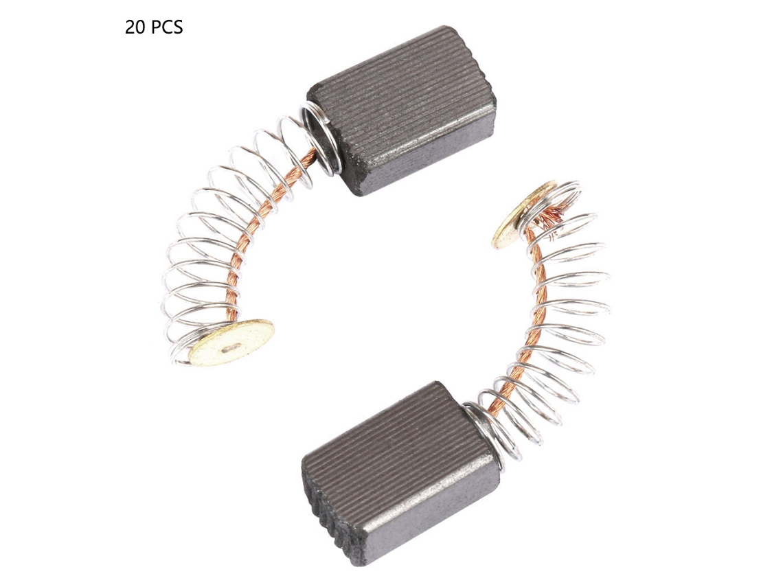 20 Escobillas De Carbón De Repuesto Para Motor Eléctrico Genérico De 5*8*10 Mm