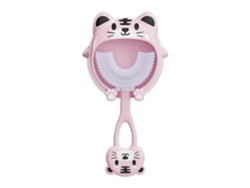 Cepillo de dientes infantil en forma de U para bebés de 2 a 12 años, con mango de silicona suave, herramienta de limpieza dental 1 GOKOCO