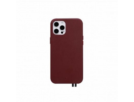 Funda para iPhone 12/12 Pro ARTEFAKT Piel Rojo