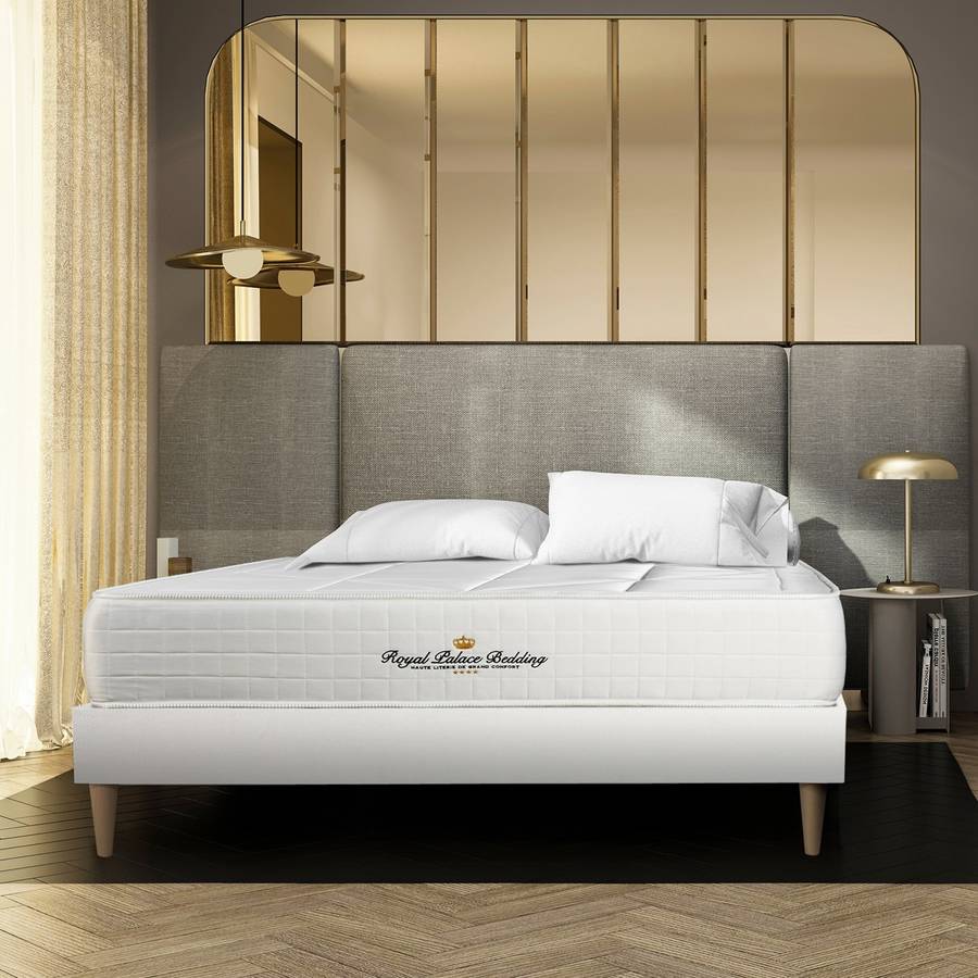 Colchón ROYAL PALACE BEDDING Windsor (120x210 cm - Viscoelástica y Muelles Ensacados)