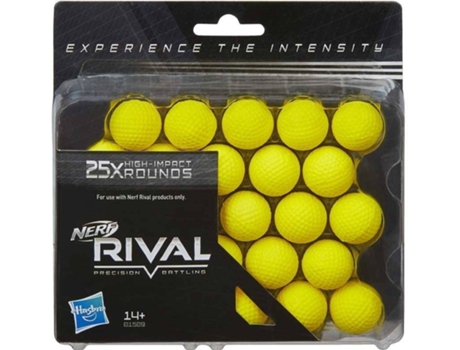 Bolas de Espuma NERF Rival (25 unidades)