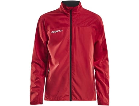 Abrigo para Hombre CRAFT Rush Wind Rojo para Fútbol (XL)