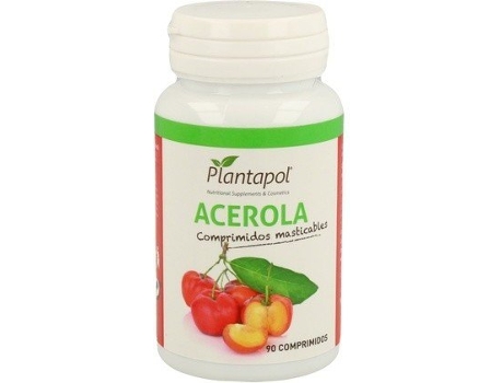Complemento Alimentar PLANTA POL Acerola Masticable 580 Mg (2 Comprimidos)