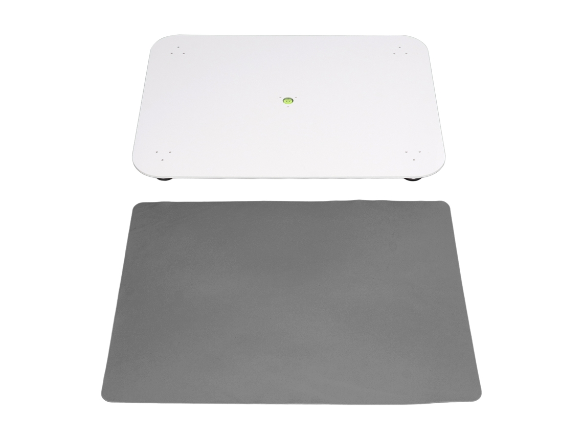 Placa Niveladora De Resina Ajustable Con Almohadilla De Silicona De 400x300 Mm