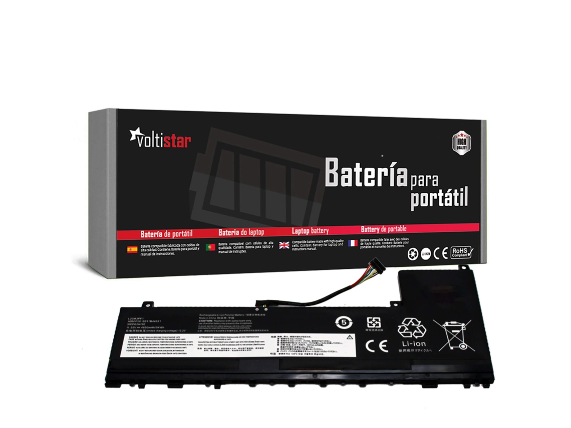 Batería para portátil Lenovo Ideapad 5 Pro Series L20m3pf1 Voltistar