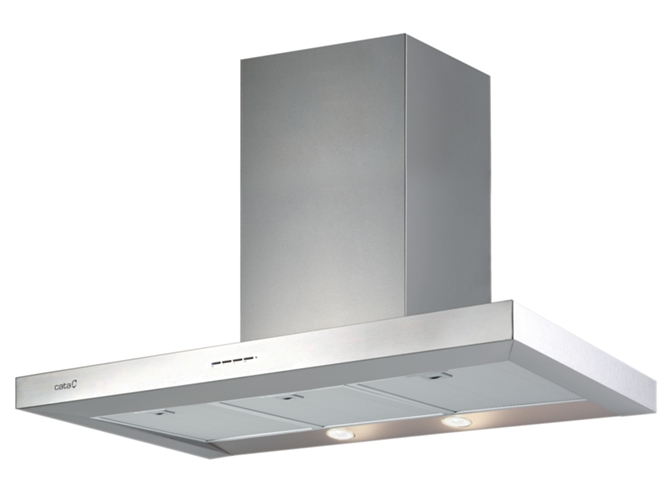 Campana de Isla CATA Sygma 900 Bk (600 m3/h - 90 cm - Inox)