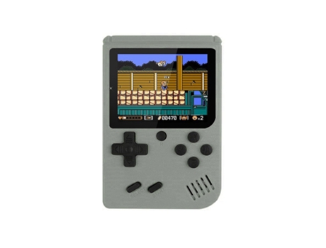Consola WT-33 Portátil con 500 juegos Incorporados Gris