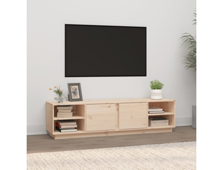 Mueble De Tv VIDAXL Marrón Madera (156x40x40 cm)