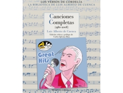Libro Canciones Completas de Luis Alberto De Cuenca Y Prado (Español)
