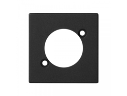 Placa K45 Multimedia Con 1 Conector Xlr Gris Grafito Simon K122/14