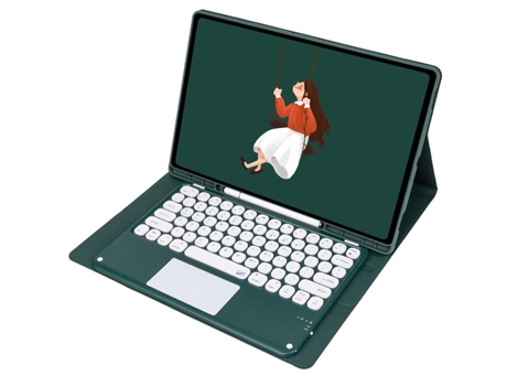 Carcasa Flip Cover y Teclado Bluetooth YIMGOTTA YM-S8UC para Samsung Tab S8 Utrla 14.6 X900/X906