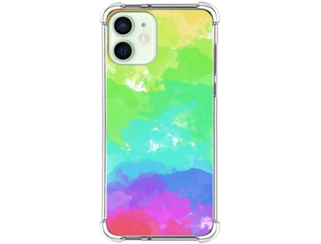 Carcasa iPhone 12 Mini (5.4) TUMUNDOSMARTPHONE Acuarela 03 Multicolor