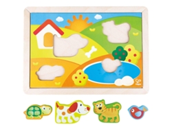 Puzzle integrado 3-en-1 valle soleado