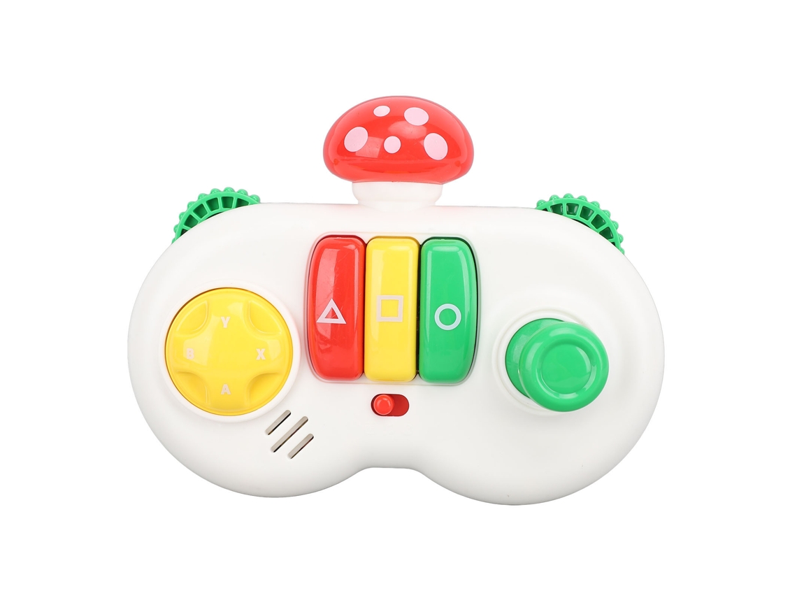 Ats-juguete De Controlador Educativo Con Música Para Bebés Tablero Sensorial De Hongos Juego Ocupado Niños Habilidades Motoras Finas Rojo
