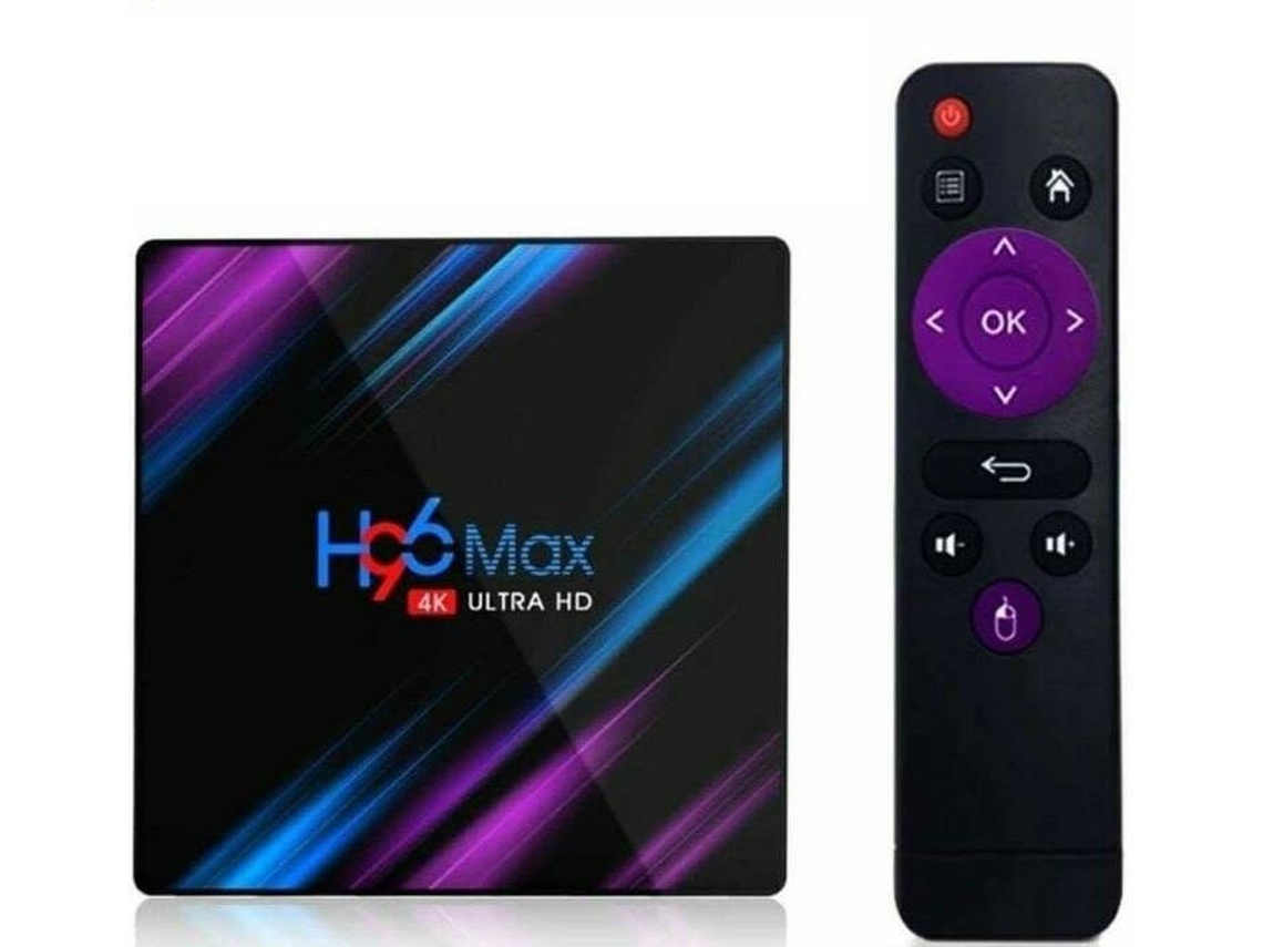 Box Smart TV H96MAX 0008 (Android - 4K Ultra HD)