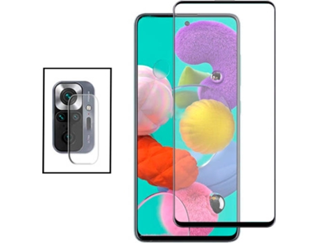 Kit Protector de Cámara Trasera Xiaomi Redmi Note 10S PHONECARE y Cristal Templado 5D Full Cover