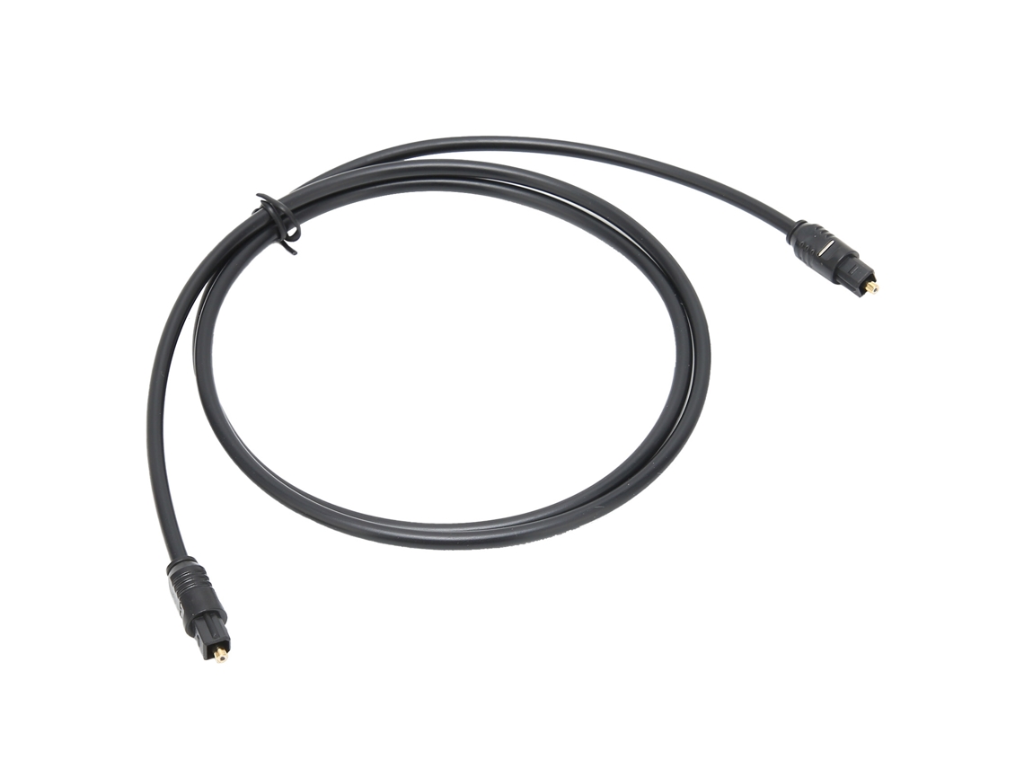 Cable De Audio De Fibra Óptica Toslink Macho A Macho De 1 M, Diámetro Exterior 4.0, Pvc, Digital Plug And Play