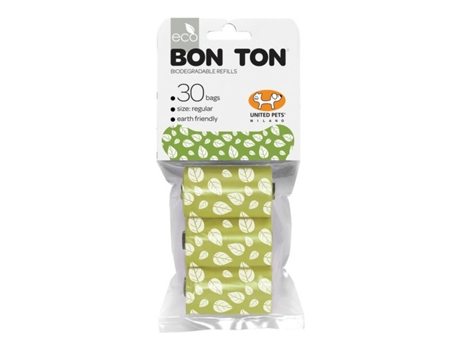 Bolsas higiénicas UNITED PETS Bon Ton Nano (Verde)