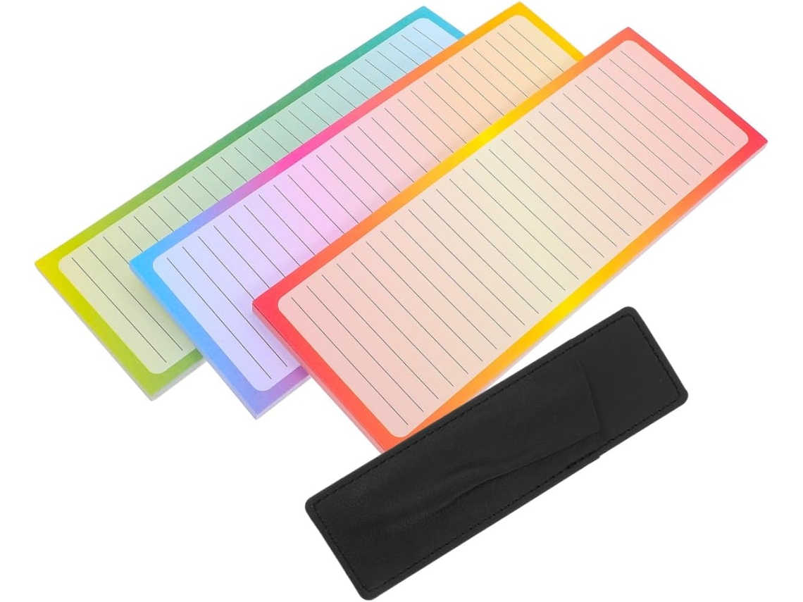 Besportble Juego De Blocs De Notas Magnéticos Desmontables Para El Refrigerador Y Pu, Imán Suave Y Blocs De...