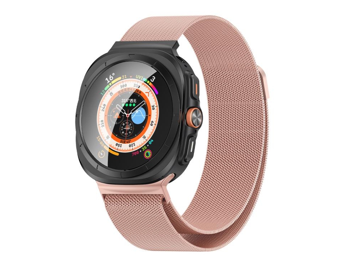Pulsera para Samsung Galaxy Watch Ultra - Acero inoxidable milanés (47 mm)