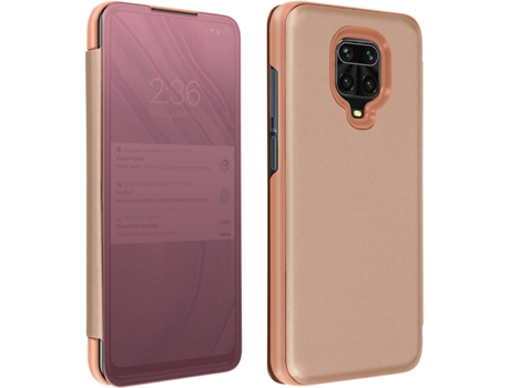 Funda Xiaomi Redmi Note 9S / 9 Pro / 9 Pro Max AVIZAR FOLIO-MIRUP-PK-NT9S Castaño