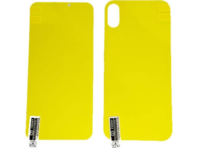 Protector de Pantalla iPhone X Frente y Verso