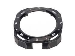 Funda protectora antigolpes de policarbonato para Huawei Watch GT Cyber, color blanco y negro.