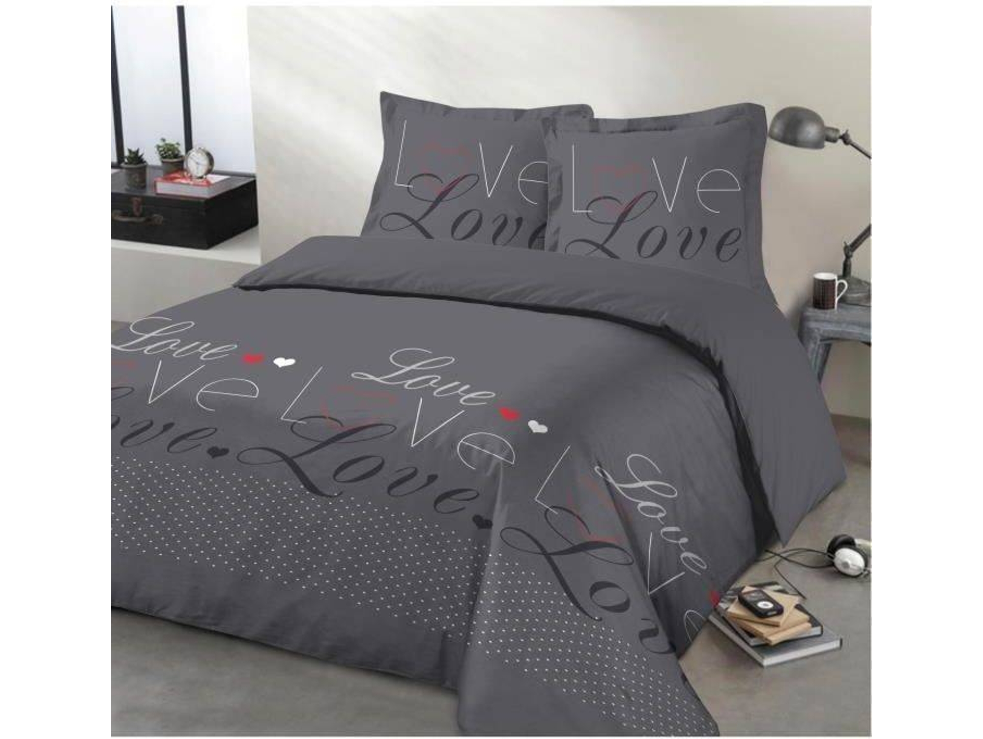 Conjunto edredones VISION Love (220x240 cm)