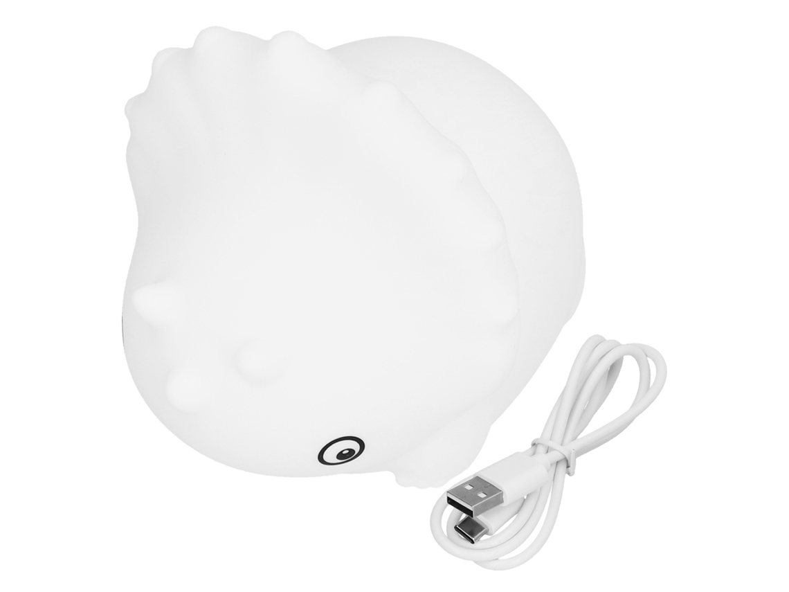 Lámpara De Noche De Dinosaurio Con Control Táctil, De Silicona, Usb, Regalo Para La Decoración De La Habitación Infantil.