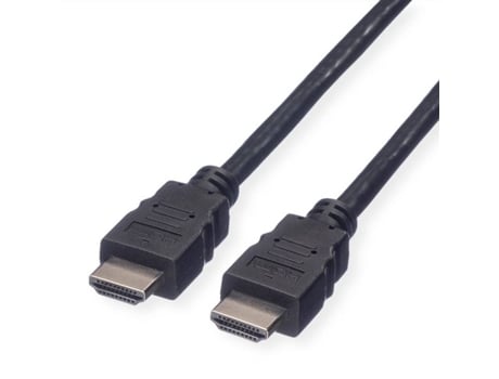 Cable ROLINE (HDMI - 5m - Negro)