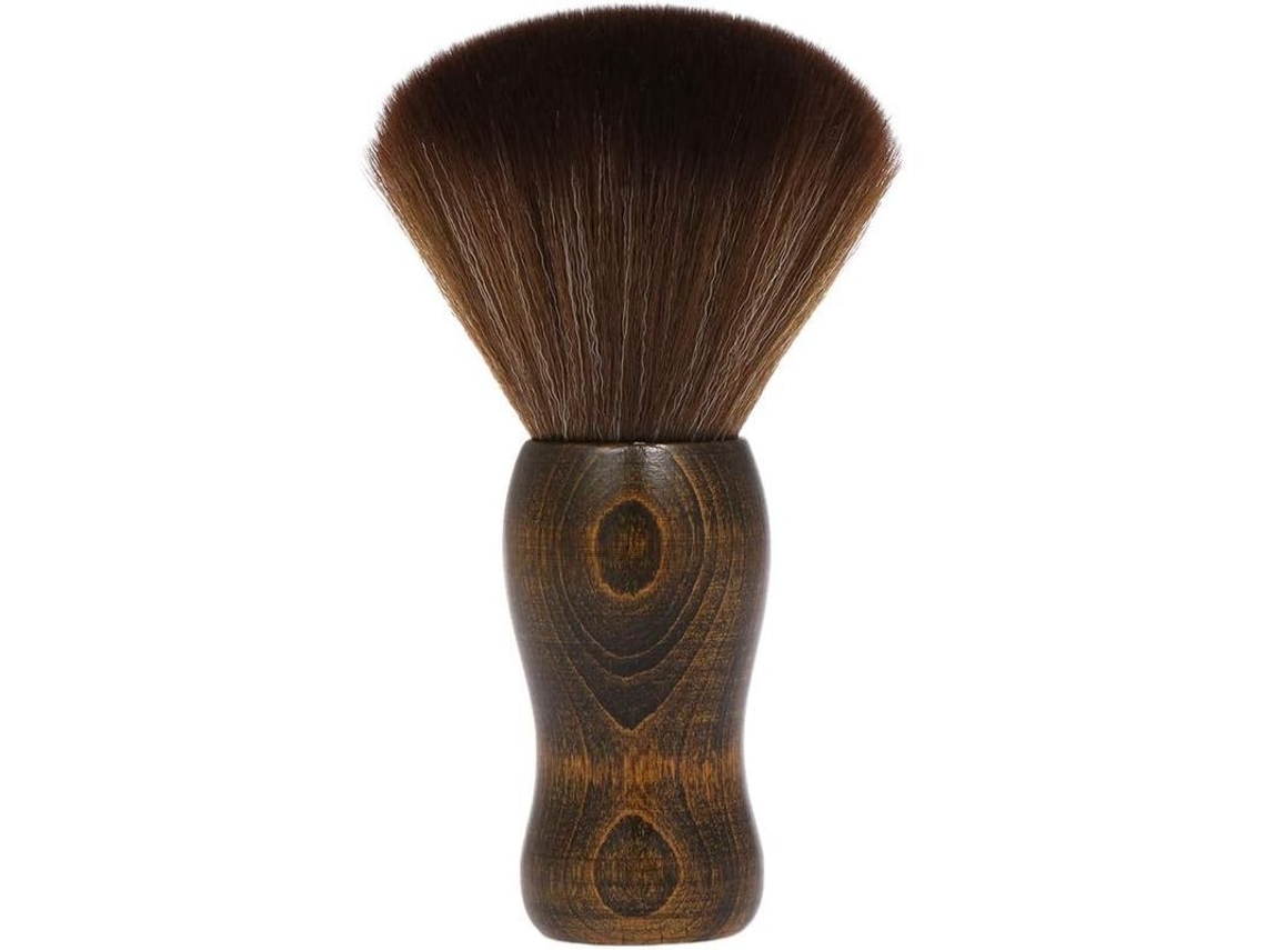 Cepillo De Limpieza Para Salones De Belleza, Con Cerdas De Nailon Y Mango De Madera Tipo 1.