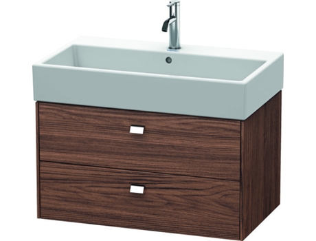 Mueble bajo encimera DURAVIT Brioso 78,4 x 45,9 cm 2 cajones incl. hueco para sifón y delantal para lavabo Vero Air 235080