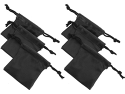 Juego 6 Bolsas Almacenamiento Multifuncionales Impermeables Pu Cordón Ajustable Paquete Pequeño Compacto 12x11