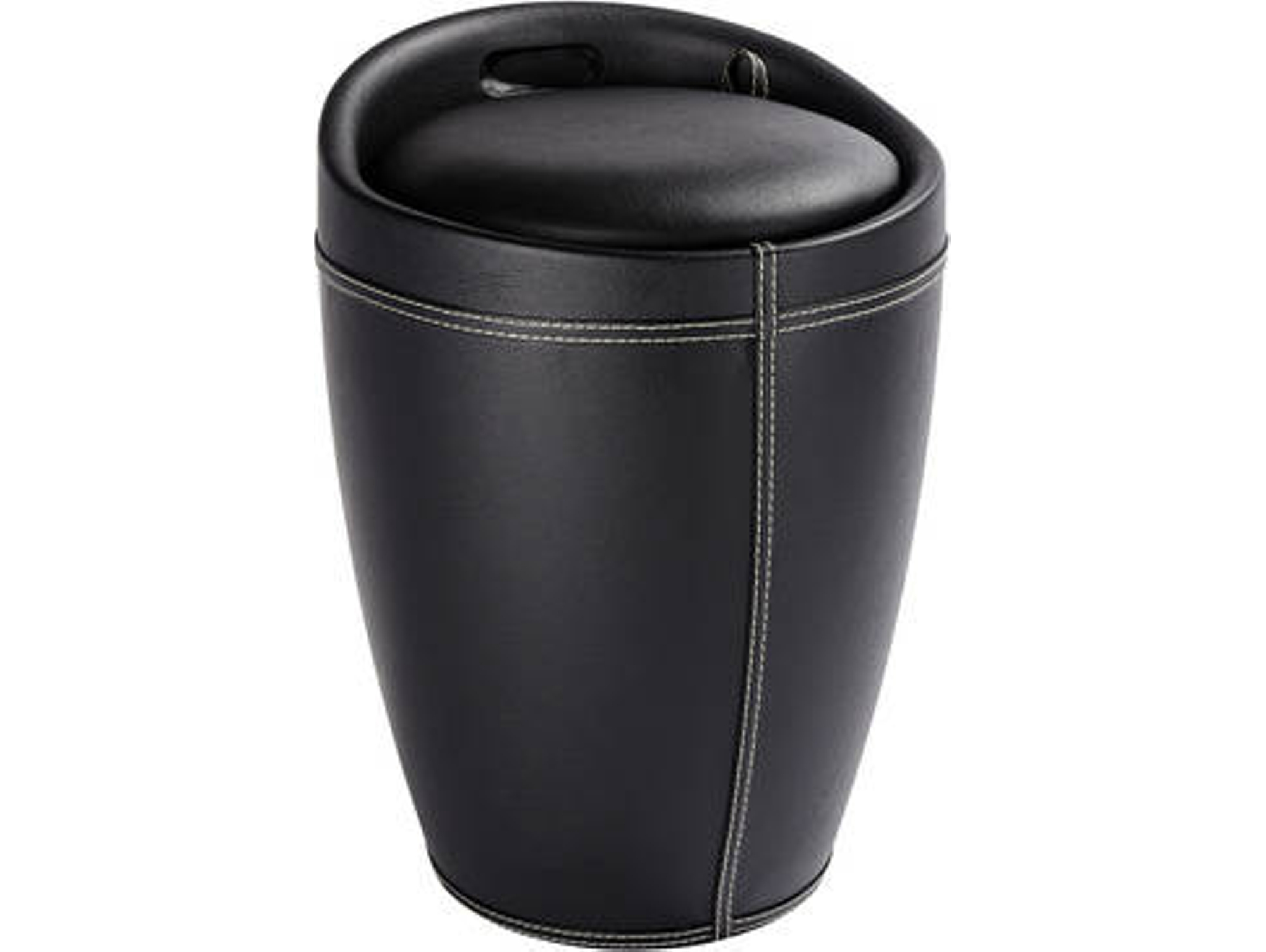 Cesto para ropa WENKO 21774100 Poliéster Negro