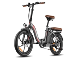 Bicicleta Eléctrica Plegable Fafrees F20 Pro Con Batería De 20 Ah, Neumáticos Anchos De 20", 7 Velocidades.