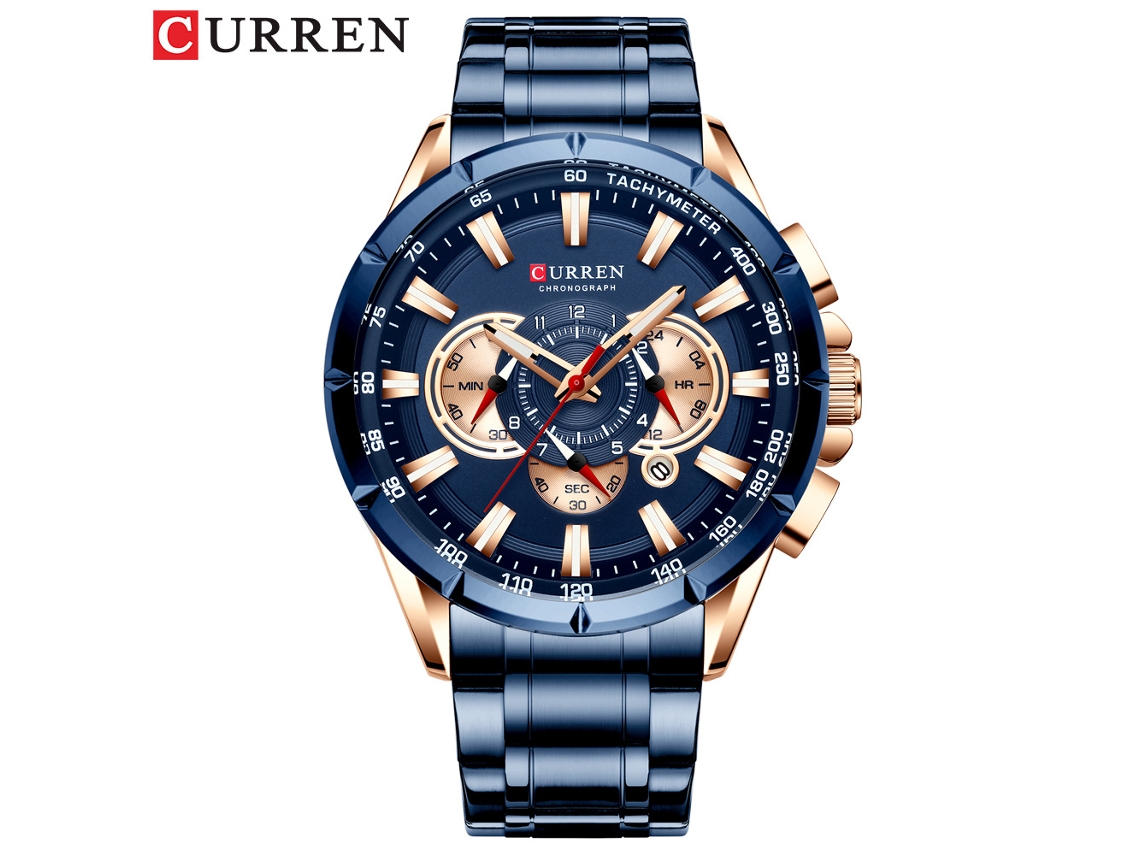 (estilo 5) Reloj De Cuarzo De Seis Manecillas Para Hombre Con Calendario Multifuncional.