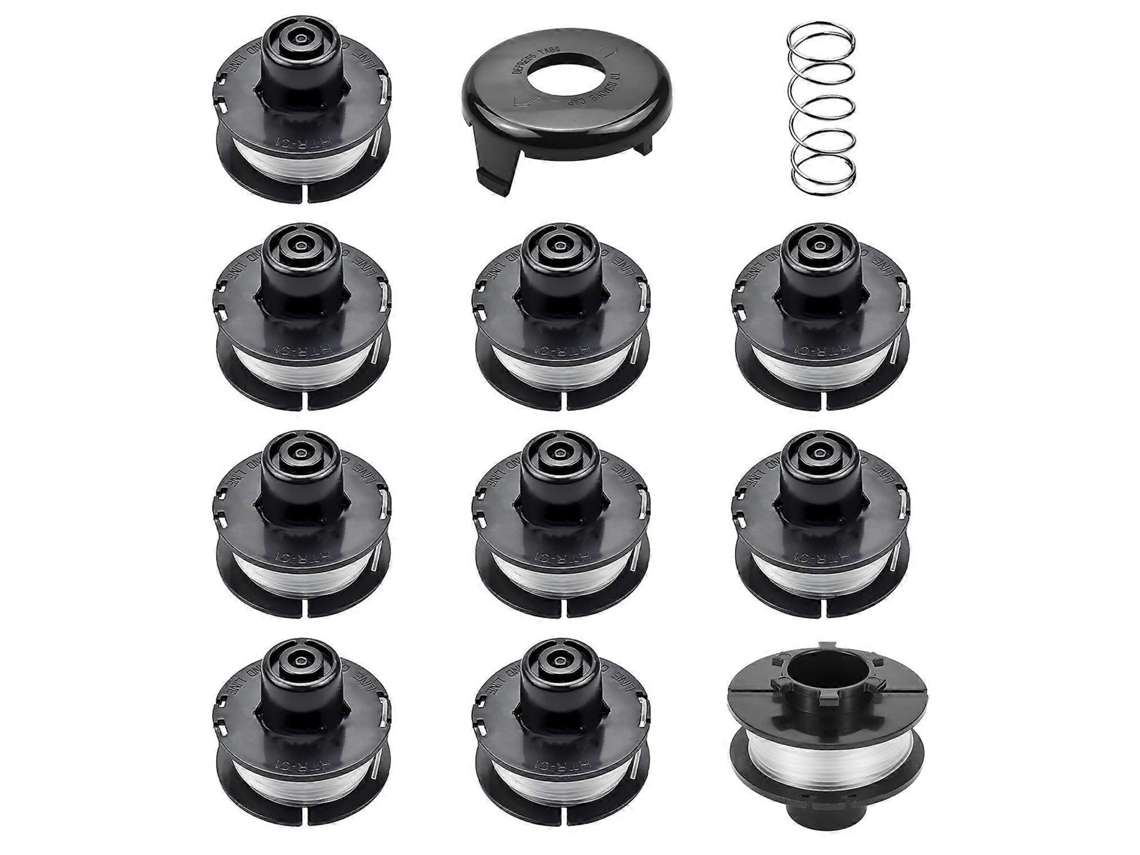 Juego De Repuesto Q8q Para Cortacésped Toro 51301 51256, 10 Piezas, Carrete 88175 B6a + Cubierta De Desbrozadora 73-8200 +