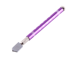 Cortador de vidrio rodante antideslizante morado