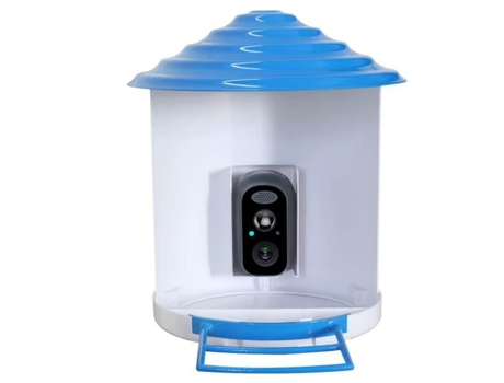 Cámara inteligente para comedero de pájaros, captura y grabación automática de vídeos de aves y notificación de movimiento push, cámara WiFi para B...