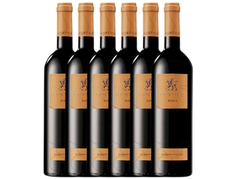 Vino VALCARLOS Valcarlos Fortius Tempranillo Navarra Roble (0.75 L - 6 unidades)