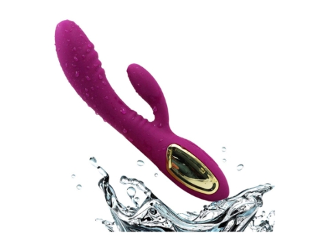 Chronus Vibrador Juguete Sexual para Mujer Impermeable Silicona Chupando Clítoris 10 Vibraciones Set Regalo de Navidad Púrpura BISBISOUS